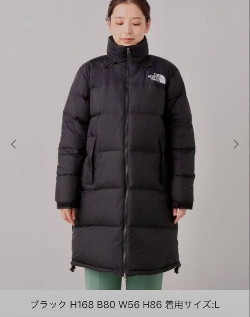 【値下げ‼︎】新品　THE NORTH FACE ダウンコート　ロングヌプシ　L
