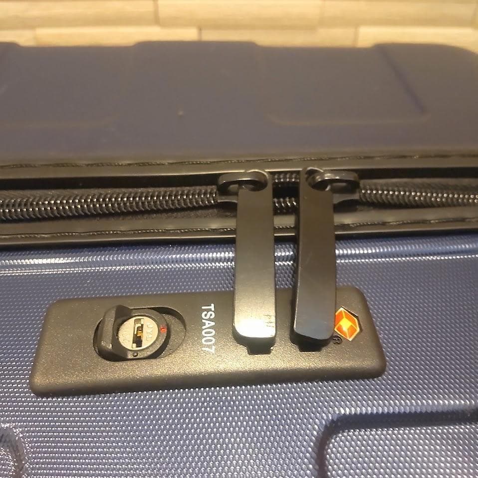 【廃盤】無印良品 バーの高さを自由に調節できるストッパー付き キャリー 85L