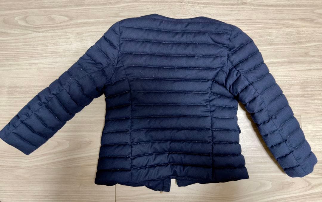 タトラス スピノサ ダウンジャケット ブルゾン ショート丈 ダークネイビー