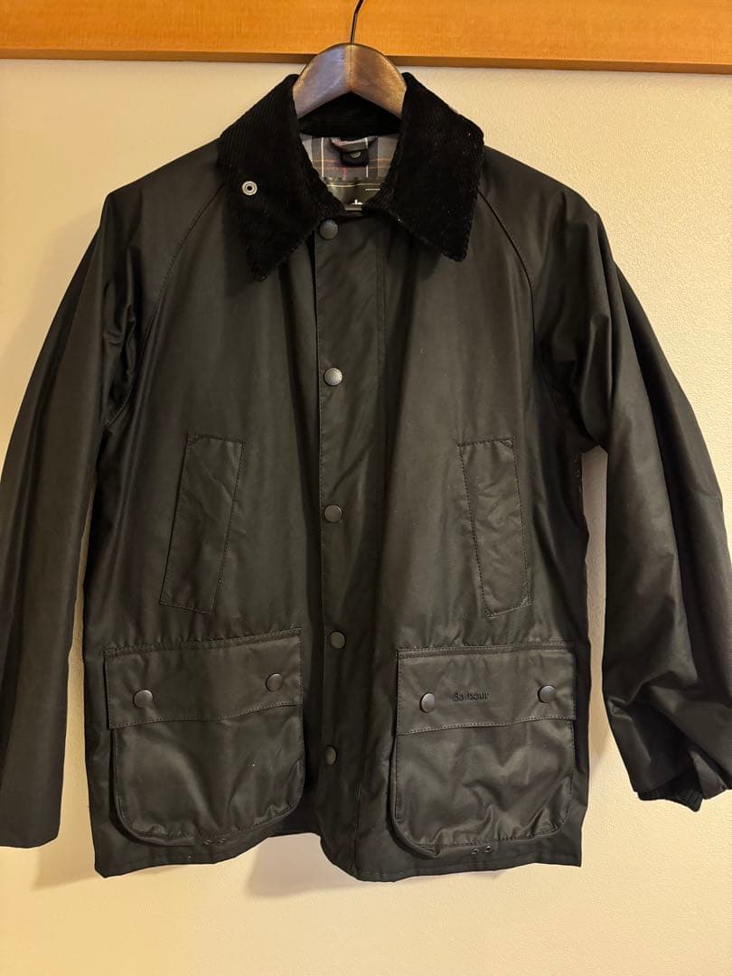 Barbour BEDALE ブラッククラシック　ワックスジャケット　サイズ38