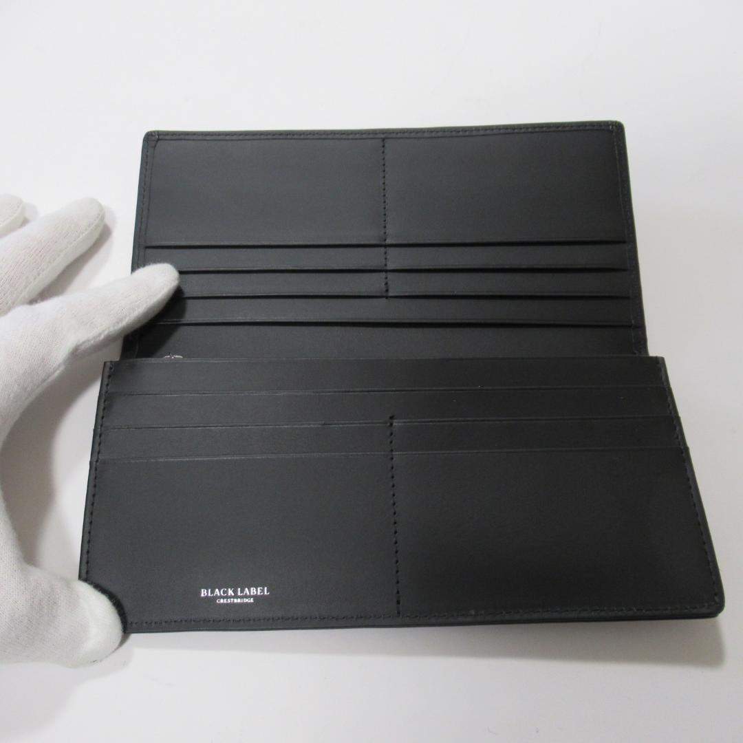 ブラックレーベルクレストブリッジ新品レッド ロングウォレット / 長財布