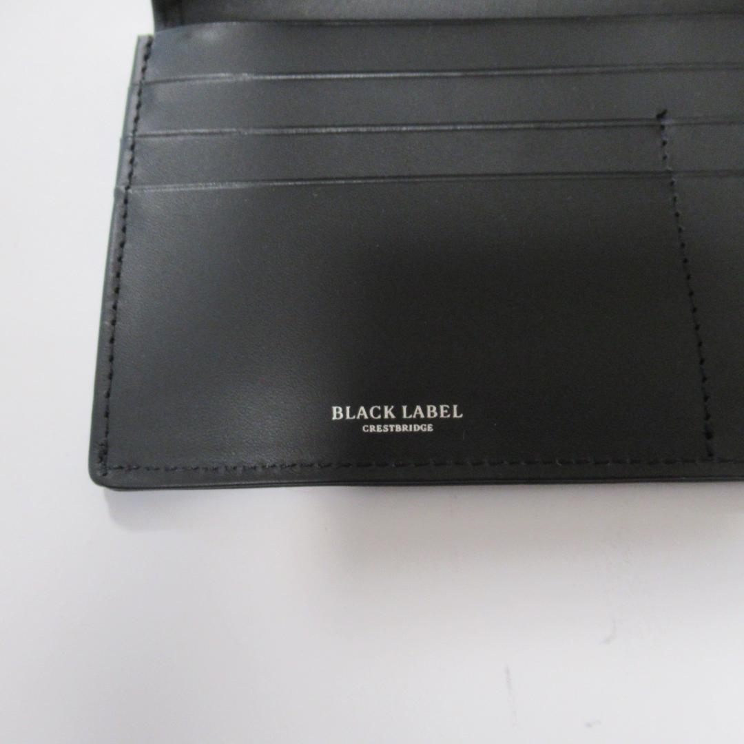 ブラックレーベルクレストブリッジ新品レッド ロングウォレット / 長財布