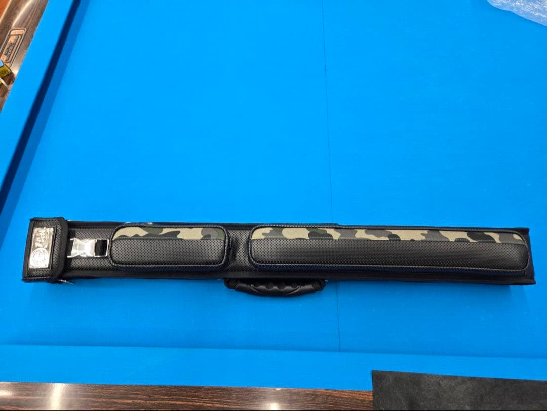 斬　ZAN キューケース CAMO グリーン (バット2本シャフト3本収納)