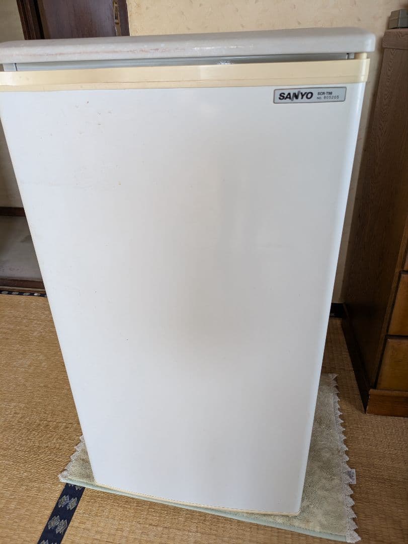 サンヨー タテ型冷凍ストッカー SCR-T98 100V 98L Y0320