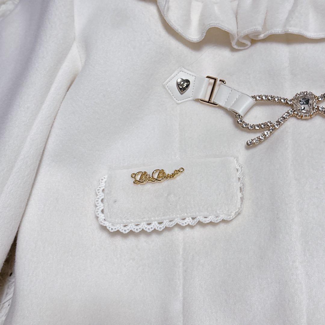 d*4様 LIZ LISA ビジューリボンショートフードコート