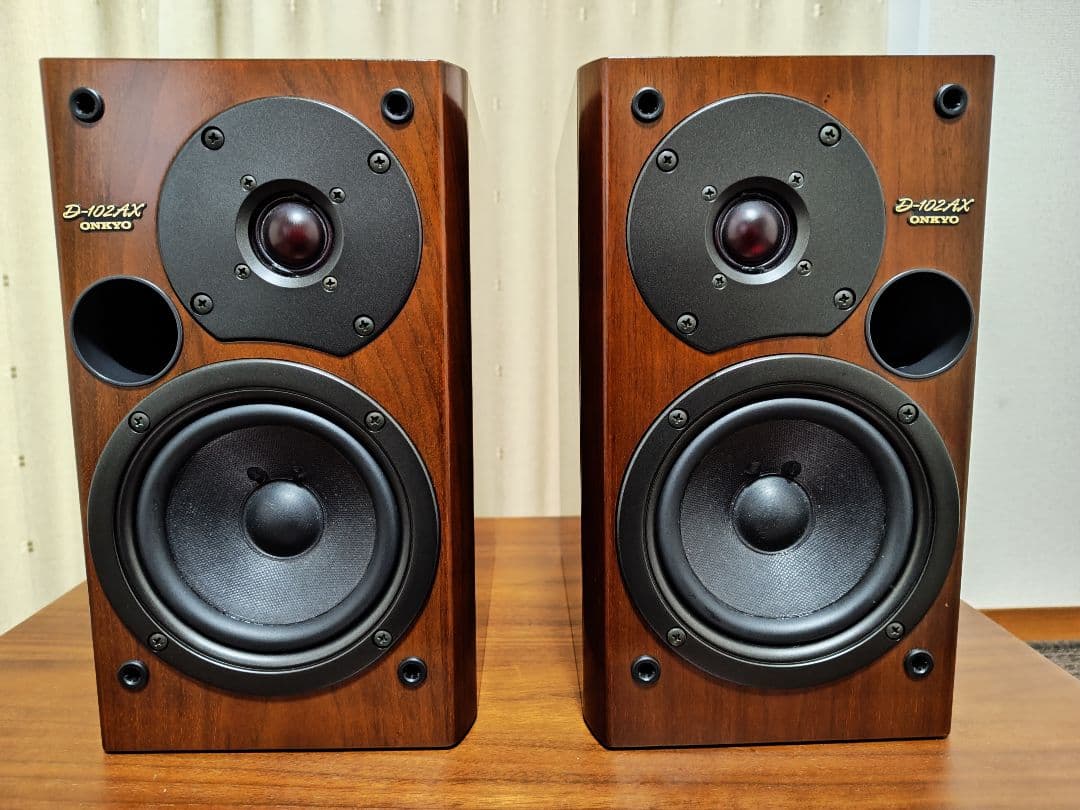 ONKYO D-102AX スピーカー ウッド調