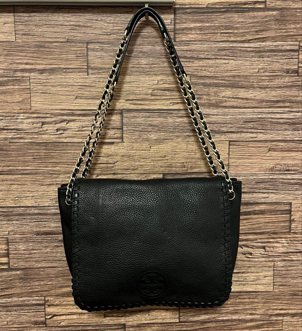 美品 トリーバーチ チェーン ショルダーバッグ 斜め掛け レザー 2way