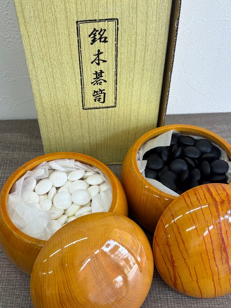 本蛤碁石 31号 180個 本那智黒 181個 厚み9.4cm 囲碁 碁石