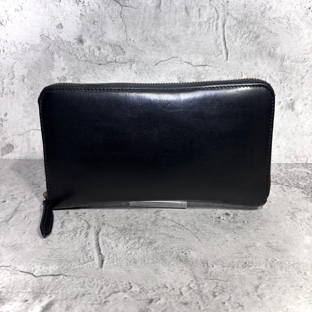 【78.dks！】バーバリー BURBERRY 大容量長財布 レザー 黒
