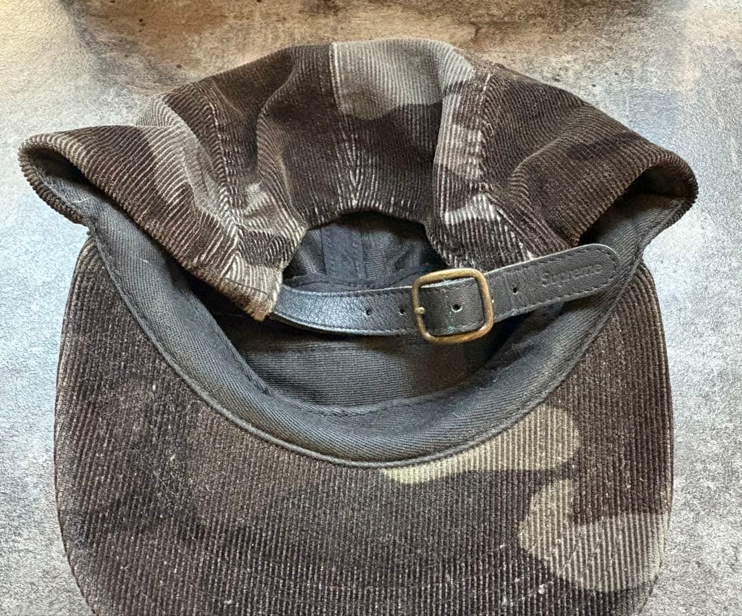 【Supreme】 コーデュロイ キャンプキャップ ボックスロゴ USA製