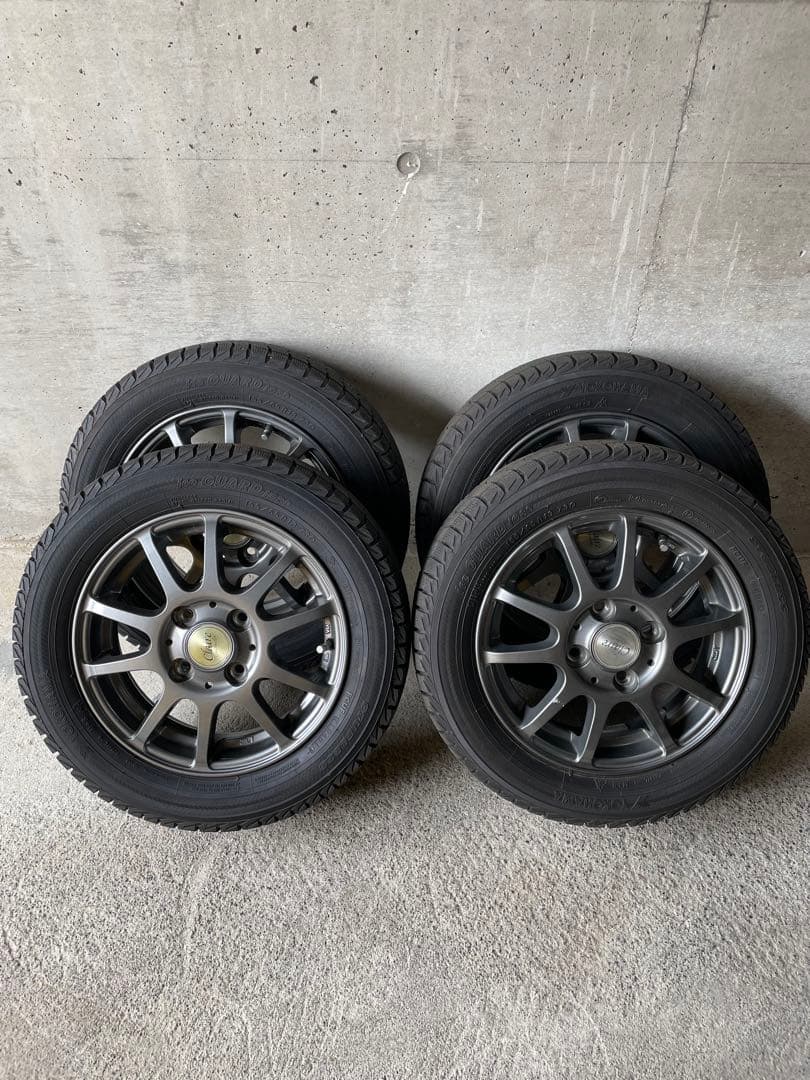 13インチ ホイールセット 155/65R13 スタッドレス