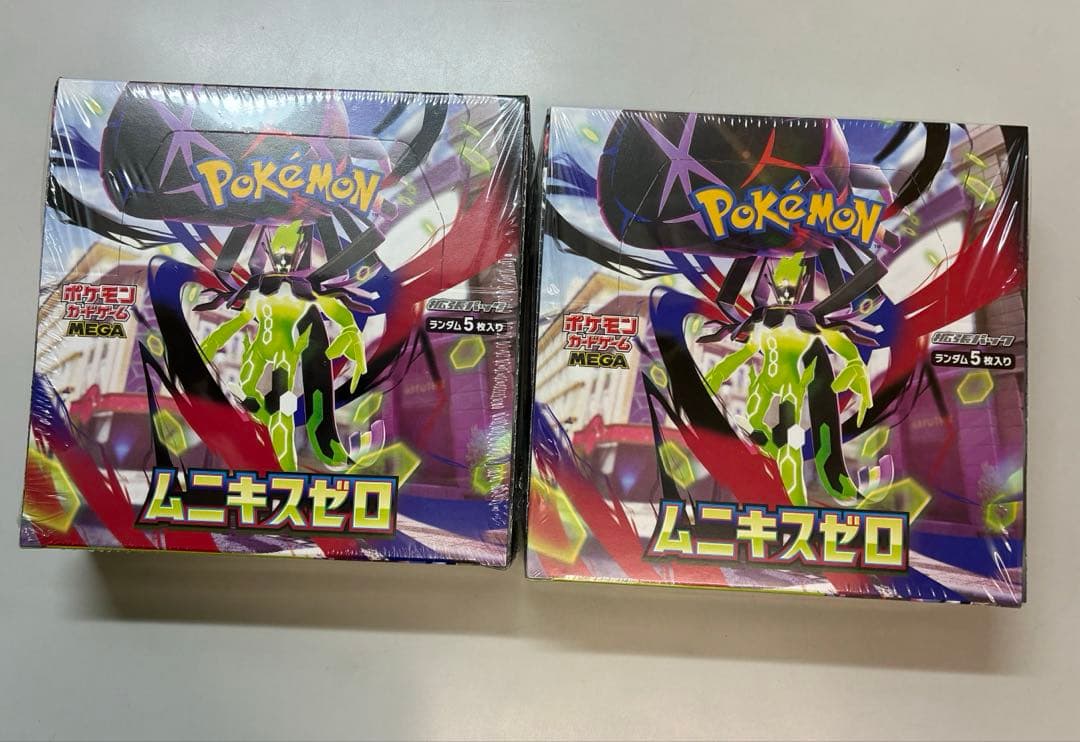 ポケモンカード　ムニキスゼロ　新品未開封　シュリンク付き　2box