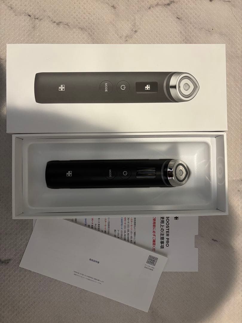 AGE-R BOOSTER PRO 美顔器 ブラック　ブースタープロ