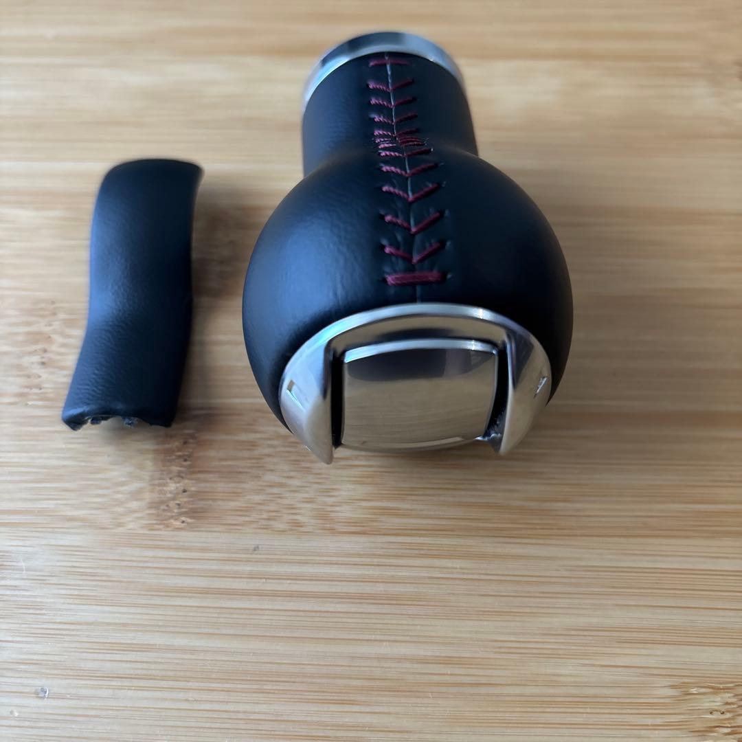 NDロードスター　純正ATシフトノブ 赤ステッチ