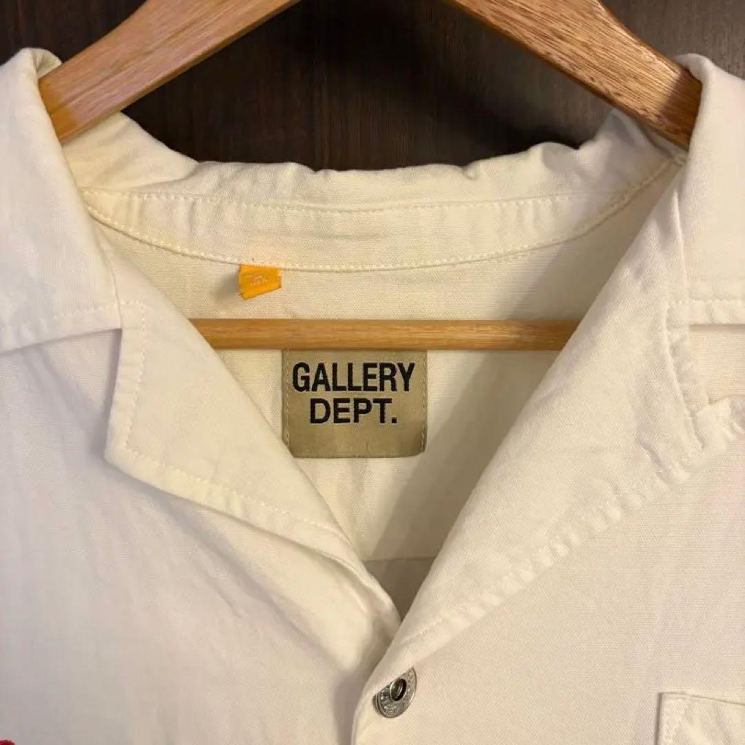 GALLERY DEPT. 半袖シャツ ホワイト