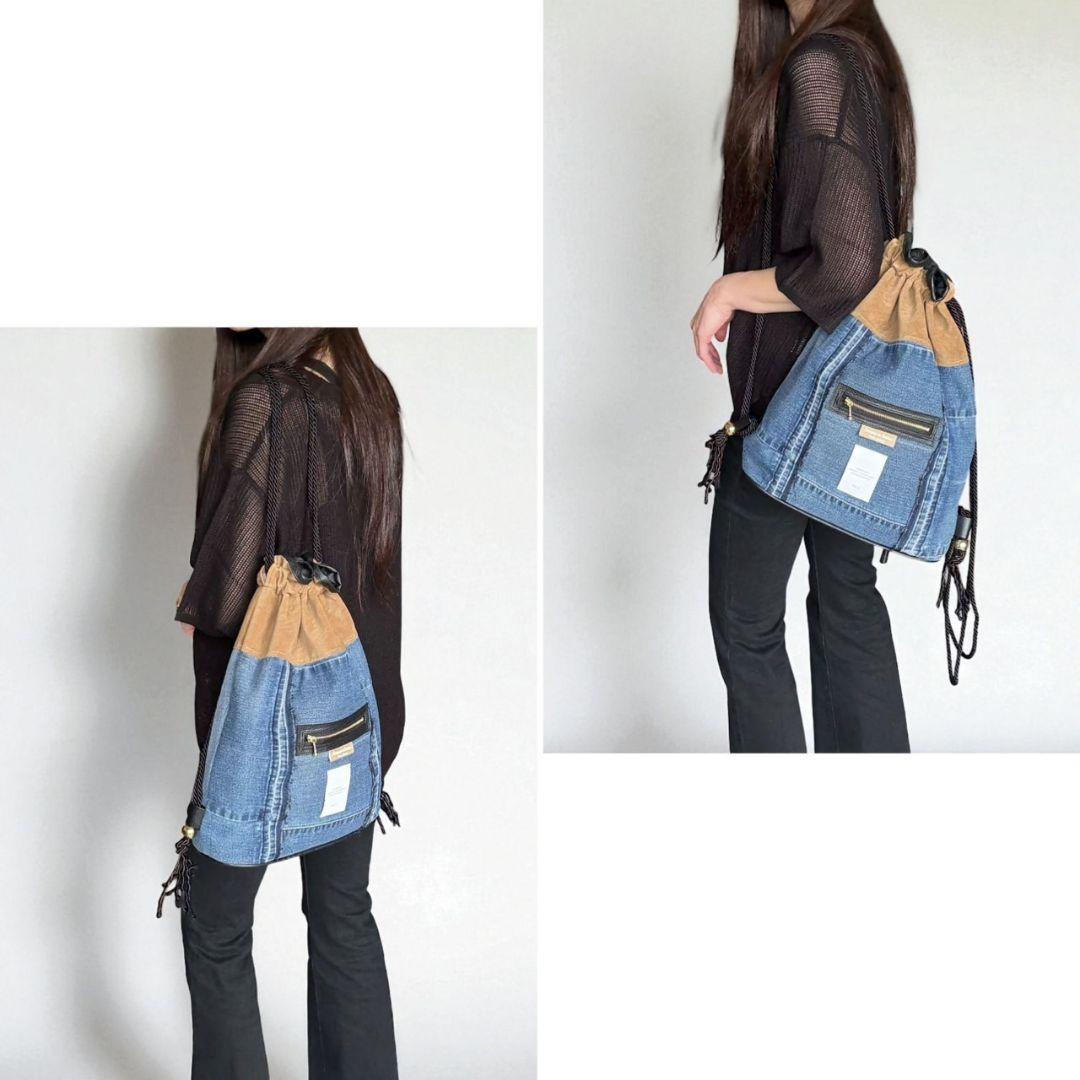 オトナのナップサック／デニムリメイク