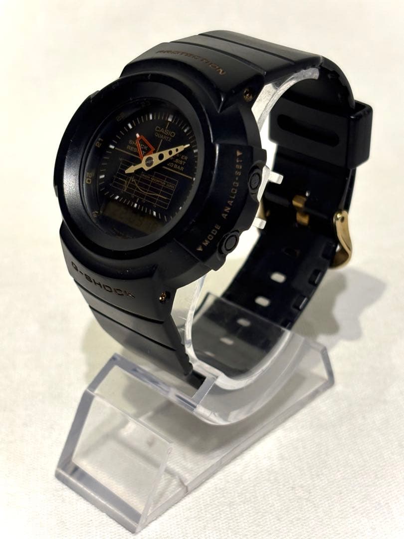 CASIO G-SHOCK AW-500 デジアナ　ブラック