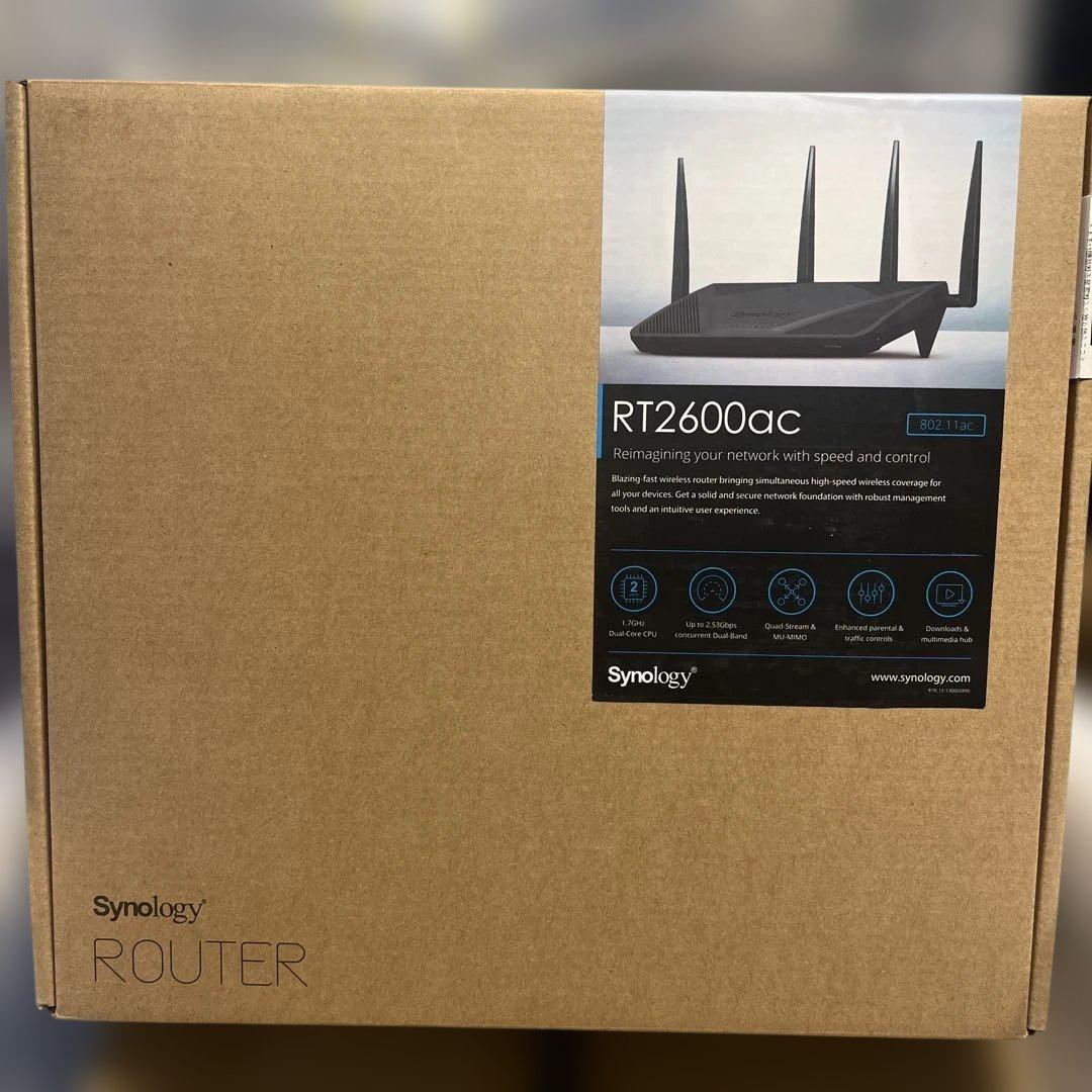 Synology RT2600ac 無線LANルーター 新品未使用