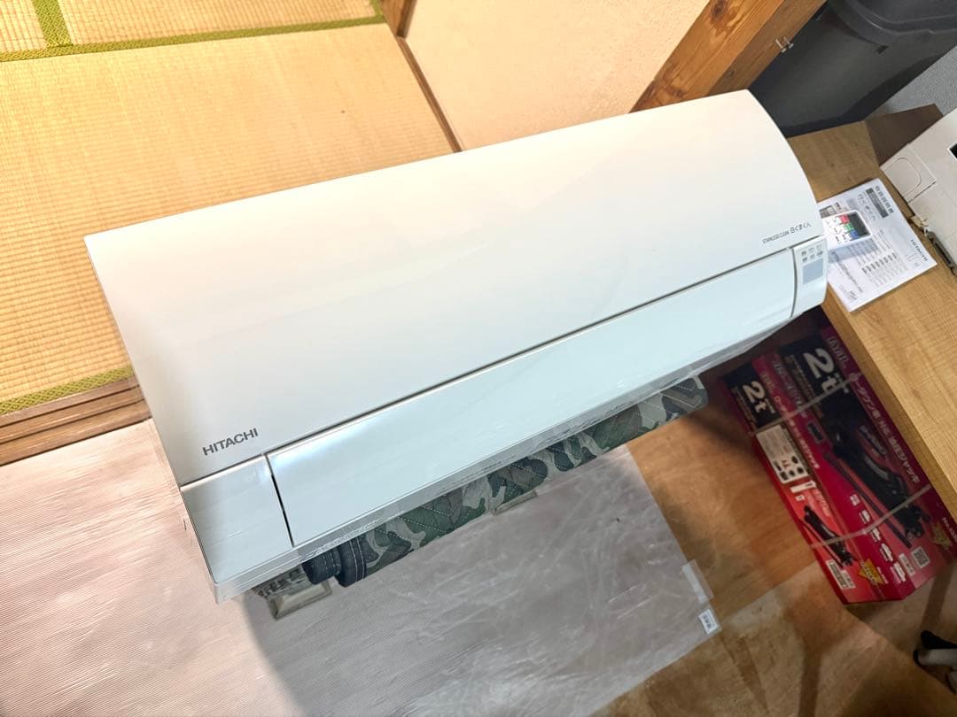 【配送•取付込み】2024年製 HITACHI凍結洗浄掃除機能付き10畳エアコン