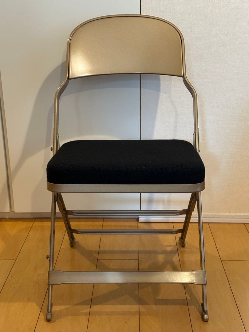 最終価格【CLARIN 】フォールディングチェア 黒ゴールドP.F.S.購入