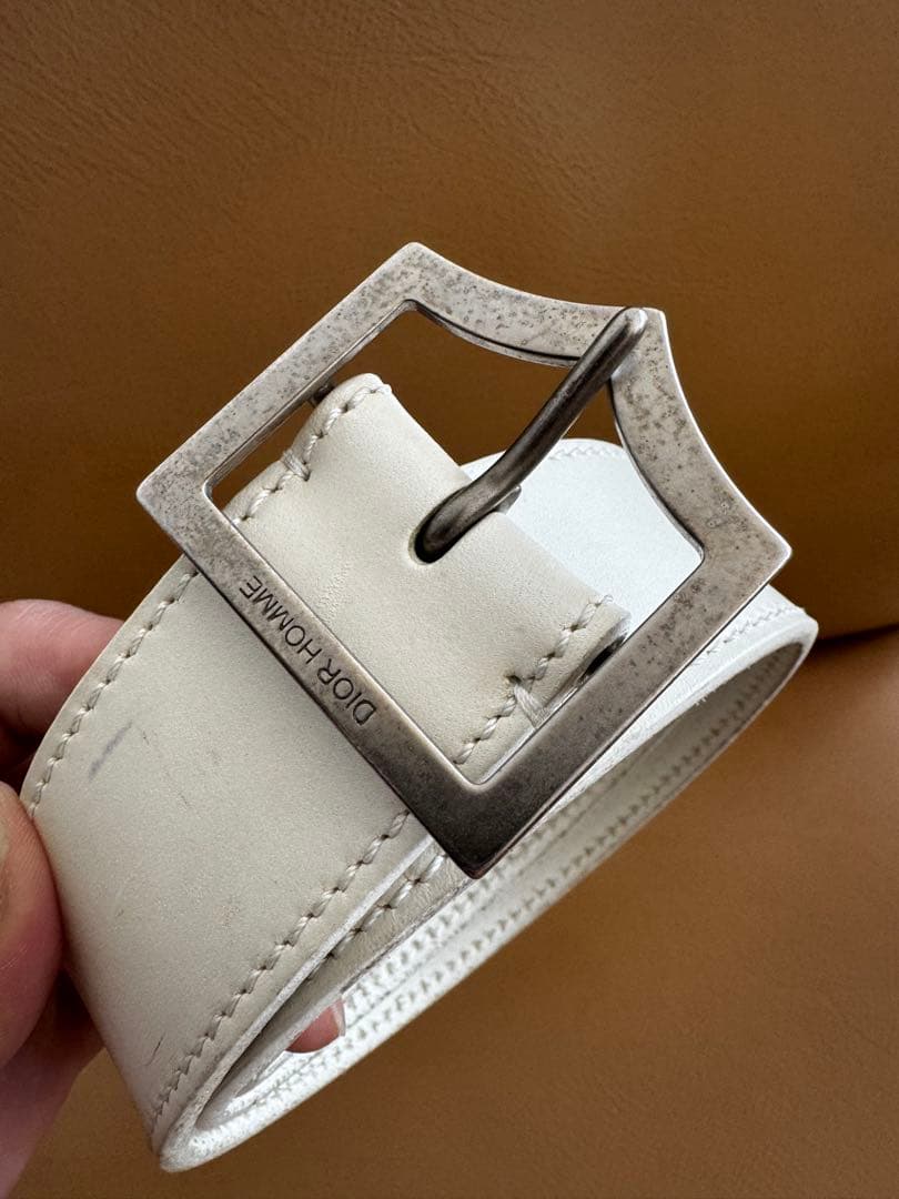 Dior homme ディオールオム エディ期 Dバックル ベルト