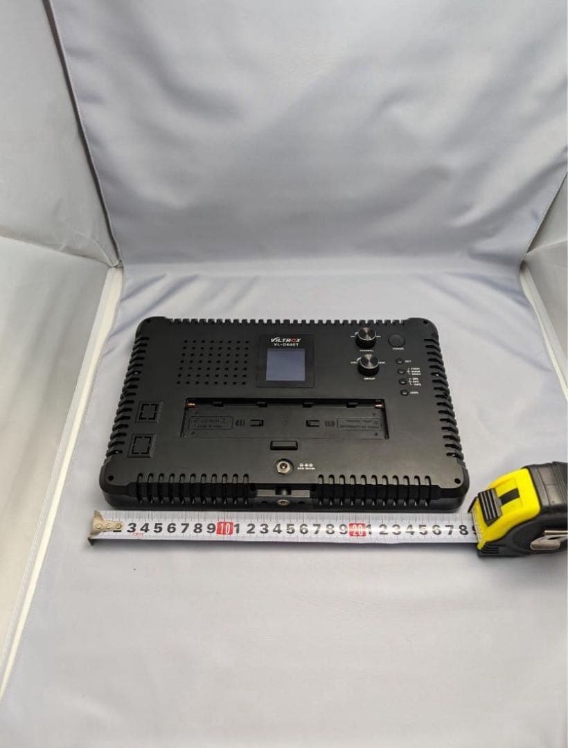 【2個】VILTROX VL-D640T 50W高輝度LEDビデオライト