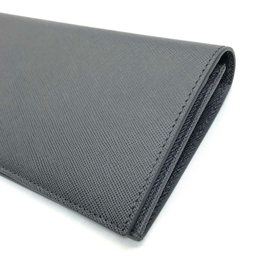 【未使用✨ 極美品】　MONTBLANC モンブラン 長財布 二つ折り　グレー