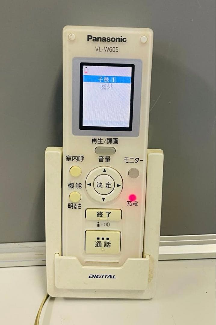 パナソニック VL-W605 ワイヤレスドアホンモニター