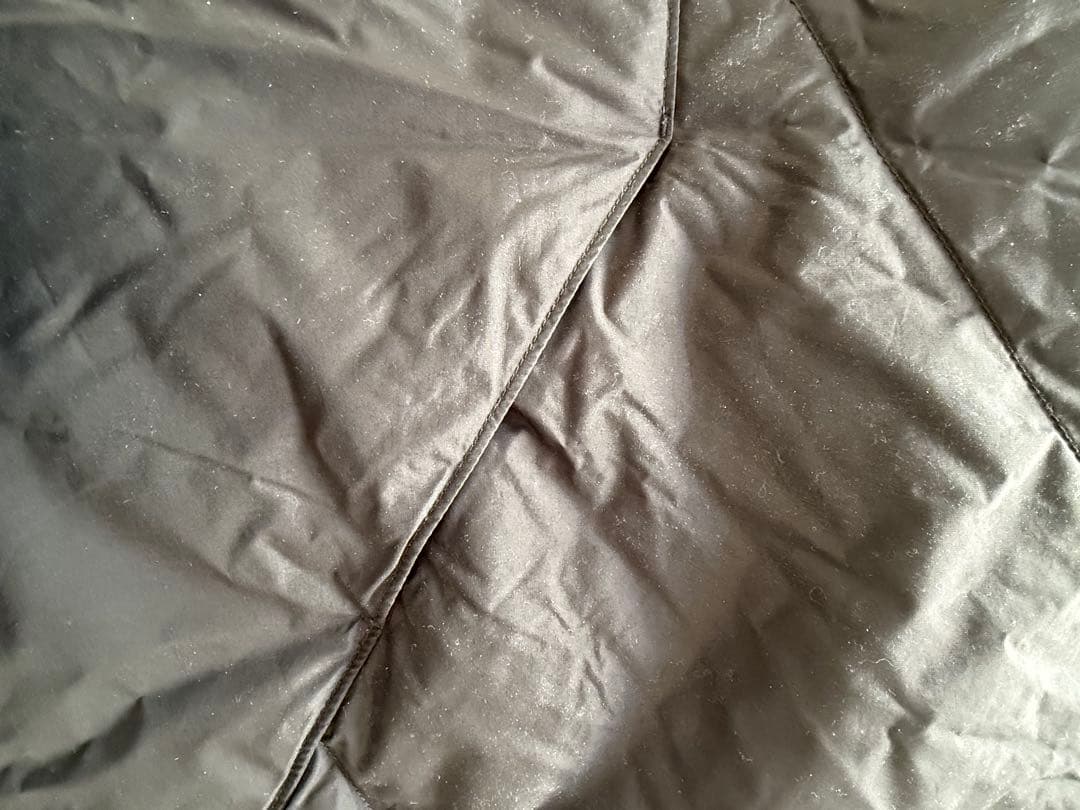 NANGA ナンガ ダウンポンチョマフラー ブラック