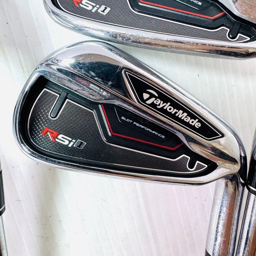 【美品】テイラーメイド　アイアン　セットRSi1 FLEX S 右 4本