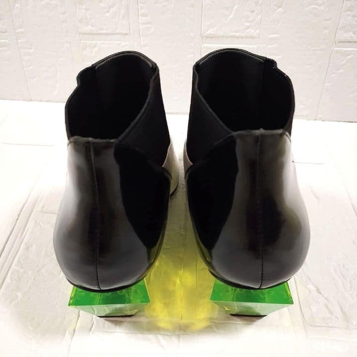 美品 UNITED NUDE ブーツ ダイヤ型ヒール サイズ25.5 完売品