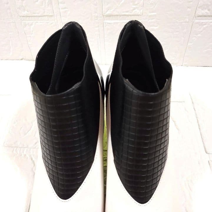 美品 UNITED NUDE ブーツ ダイヤ型ヒール サイズ25.5 完売品