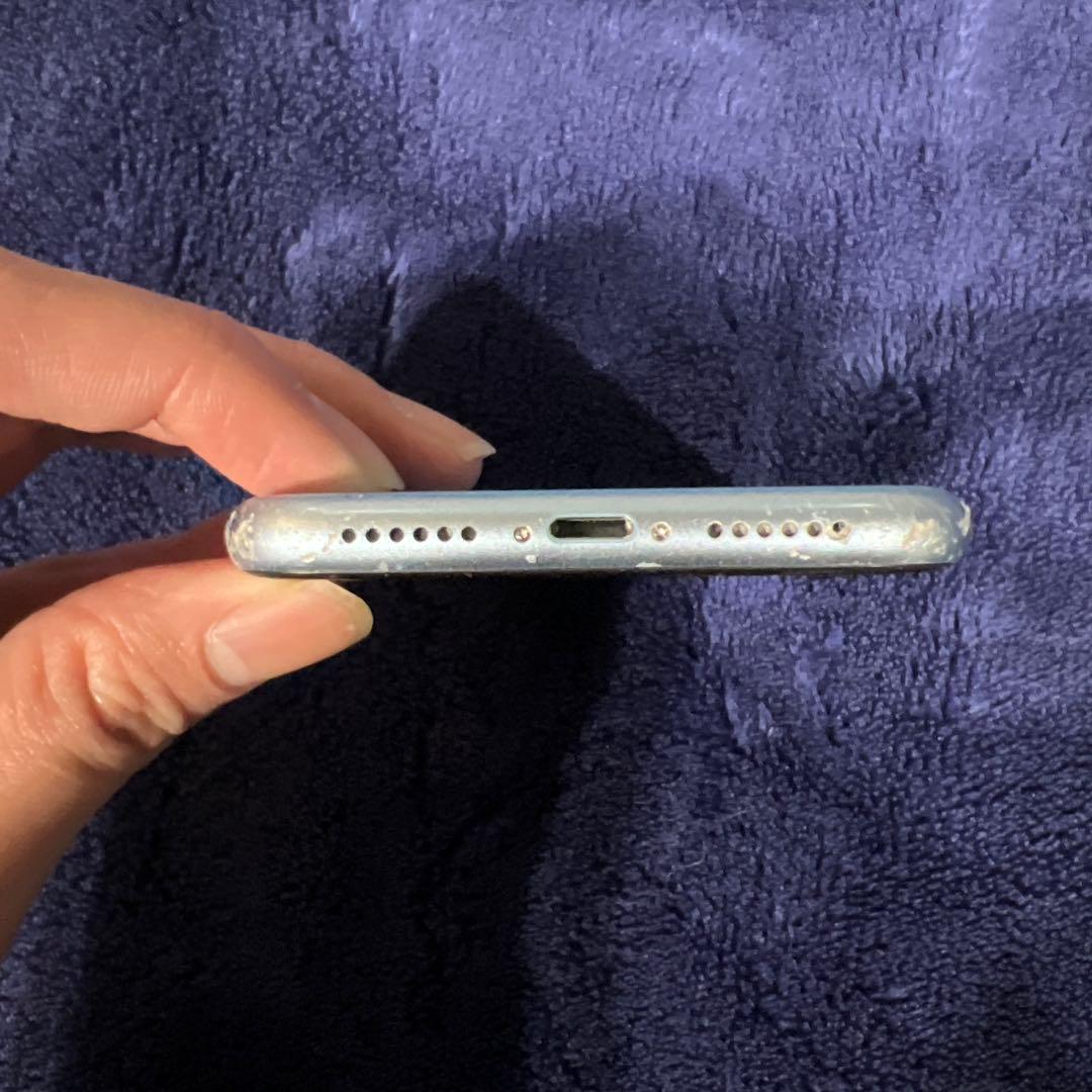 apple iphone xr ブルー 128gb