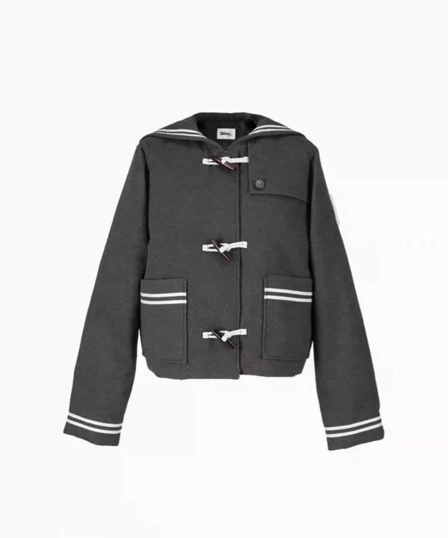 BIBIY CHARLENE SAILORJACKET ダッフルコート　セーラー