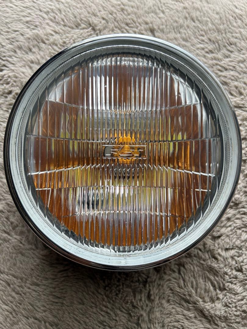 程度良好/当時物FET極東凹みレンズヘッドライト/検索シビエCIBIEマーシャル