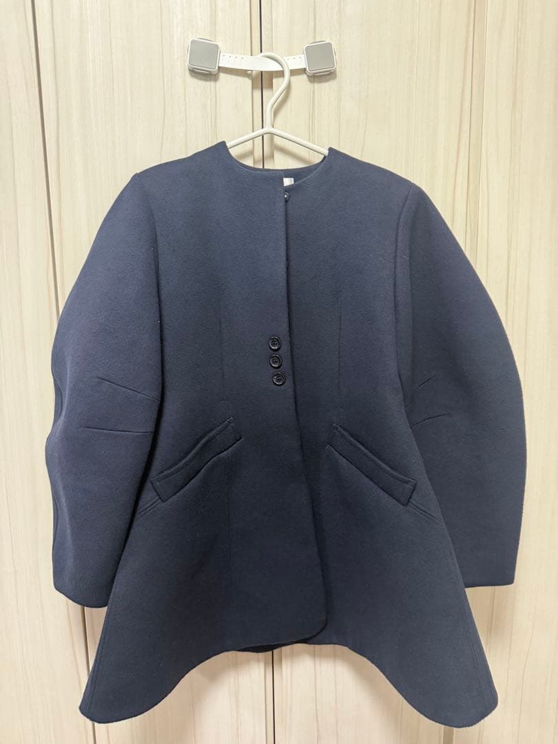 Bibiy、コート、ネイビー