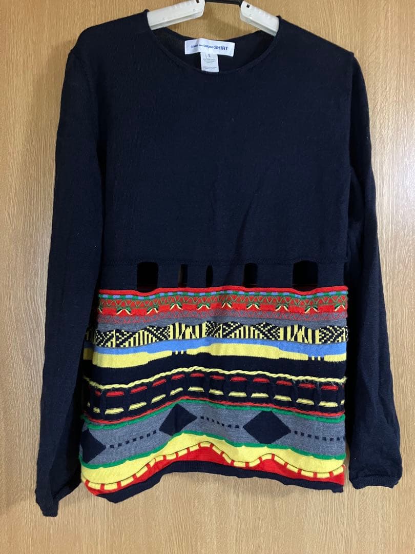コムデギャルソン SHIRT ニットセーター