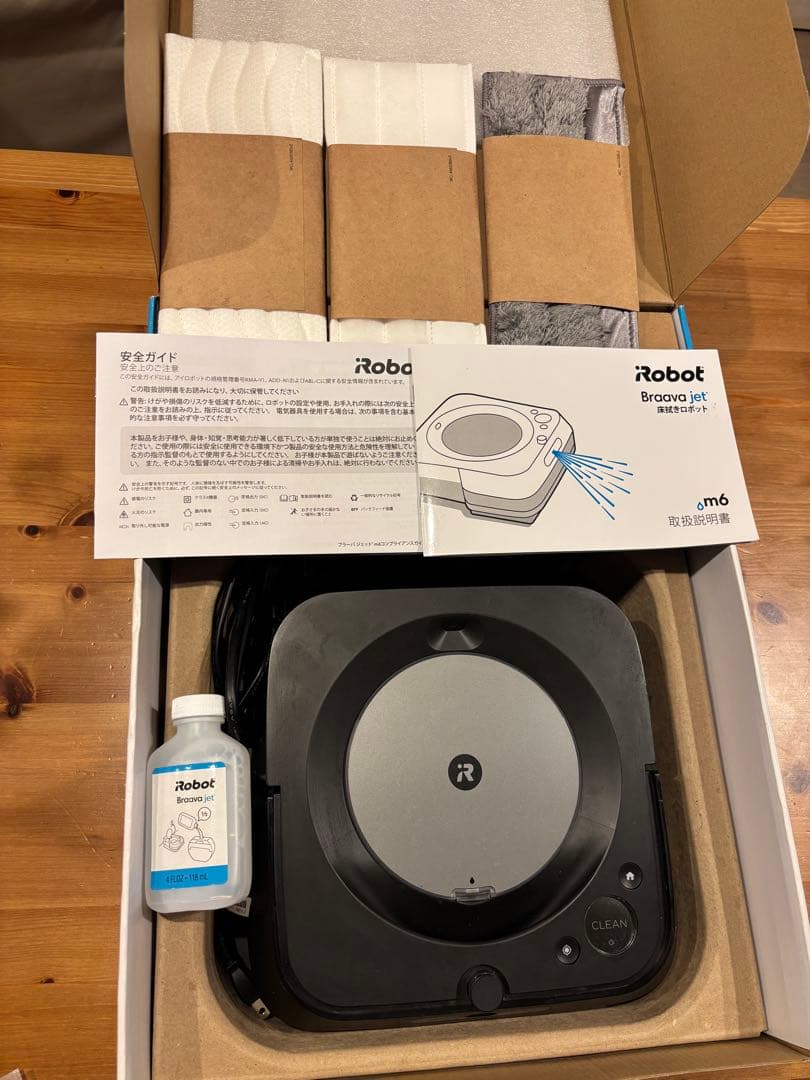 床拭きロボ ブラーバ ジェット m6　グラファイト 国内正規品