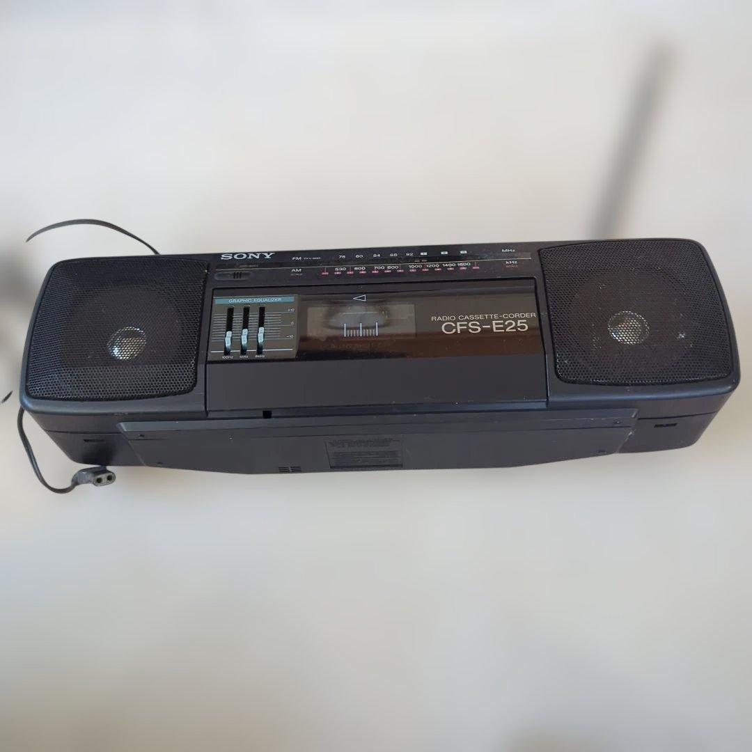 SONY CFS-E25 ラジカセ