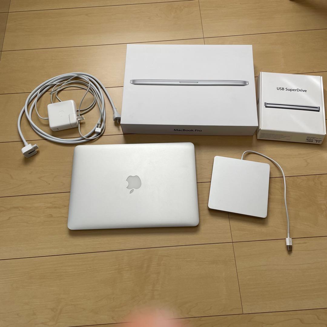 MacBook Pro Retina 13インチ 2013 DVDドライブ付