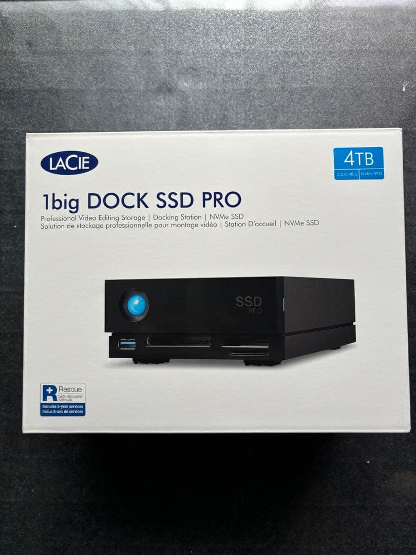 新品未開封 LaCie ラシー STHW4000800 外付けSSD 4TB