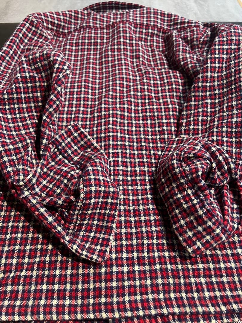 atlast atlast&co アットラスト　ウールネルシャツ　ネルシャツ