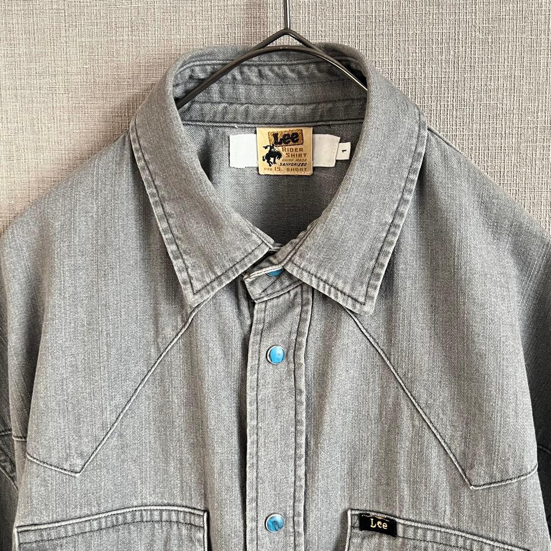 DIGAWEL×Lee WESTERN SHIRT オーバーサイズ ターコイズ