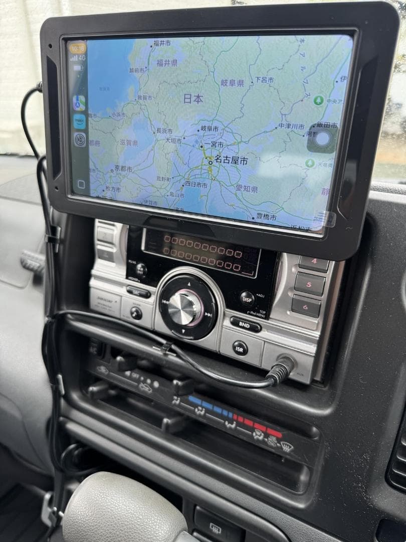 Aディスプレイオーディオ 7インチ ポータブル カーオーディオ バックカメラ付き