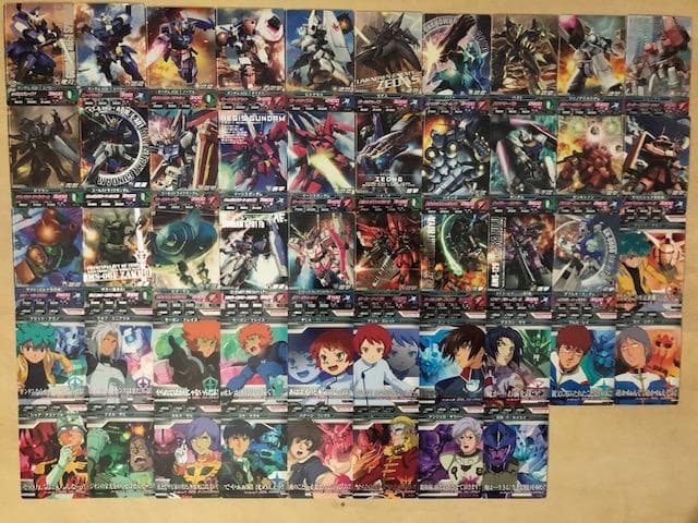 ガンダムトライエイジ　0弾～6弾　330種330枚　レア・コモン　フルコンプ