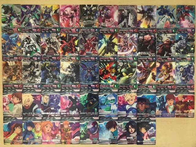 ガンダムトライエイジ　0弾～6弾　330種330枚　レア・コモン　フルコンプ