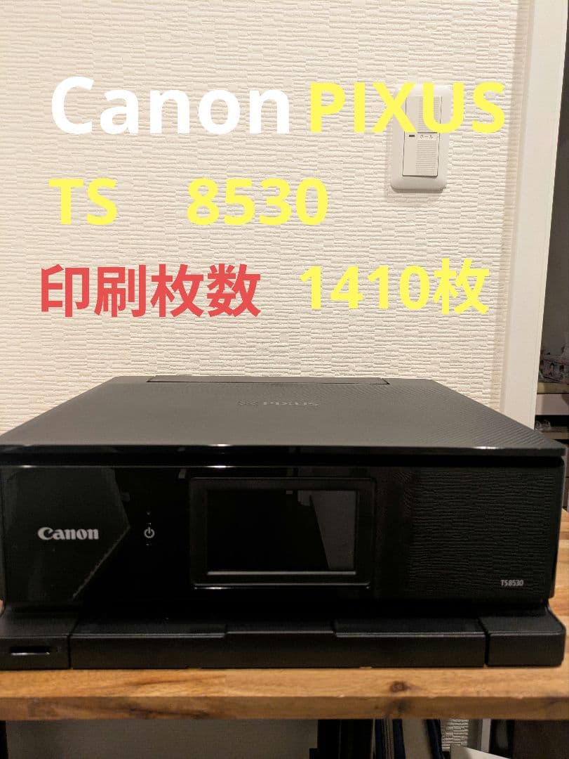 Canon PIXUS TS8530 印刷枚数 1410枚 No.64