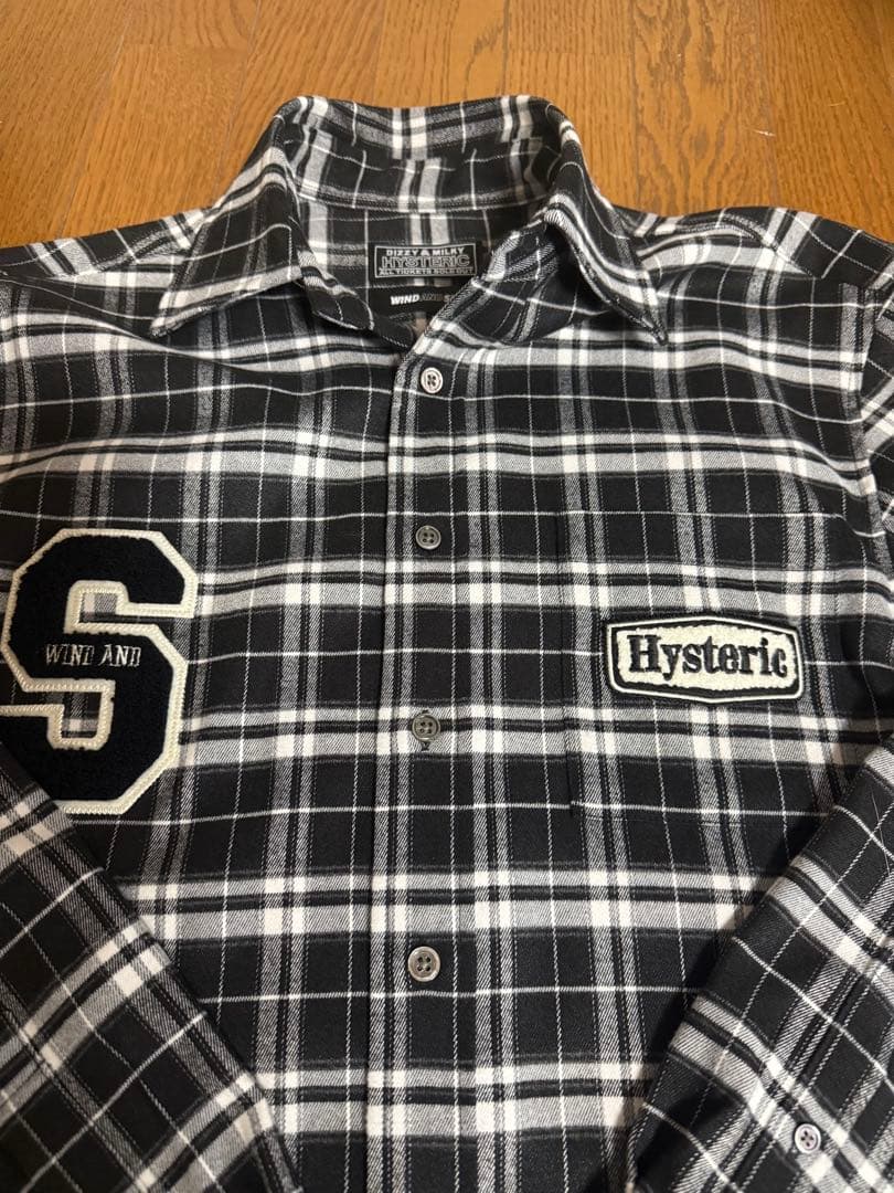 windandsea × Hysteric Glamour ネルシャツ Mサイズ