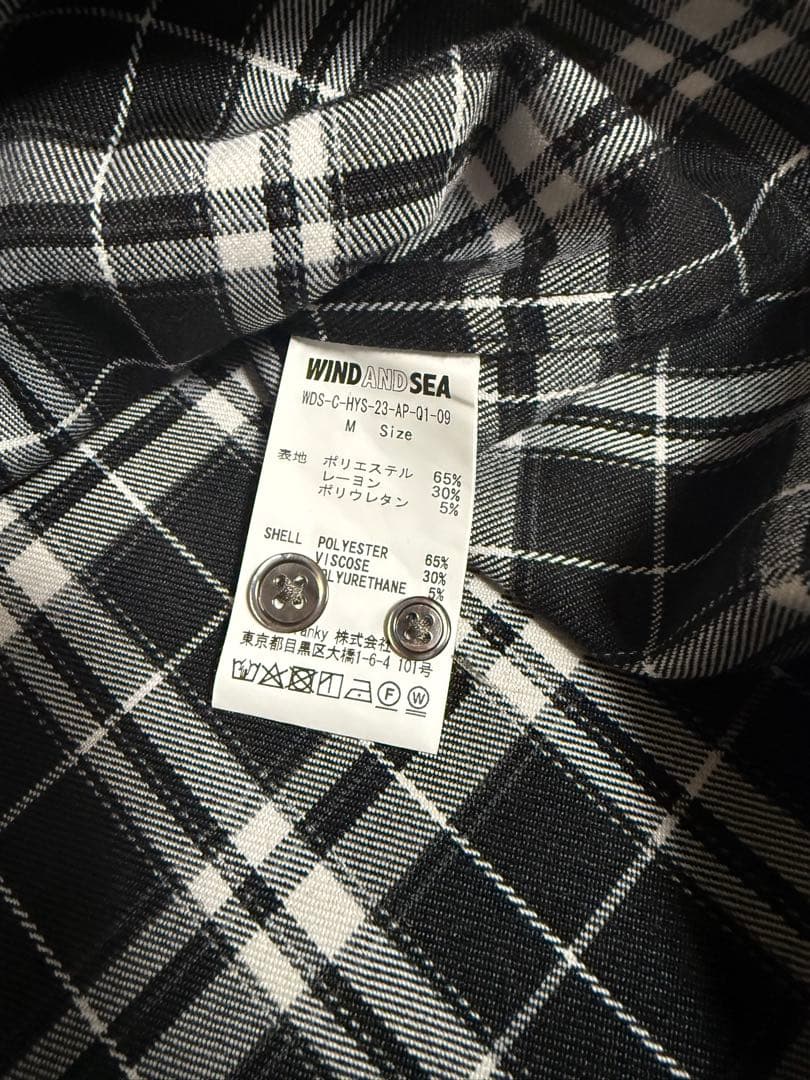 windandsea × Hysteric Glamour ネルシャツ Mサイズ