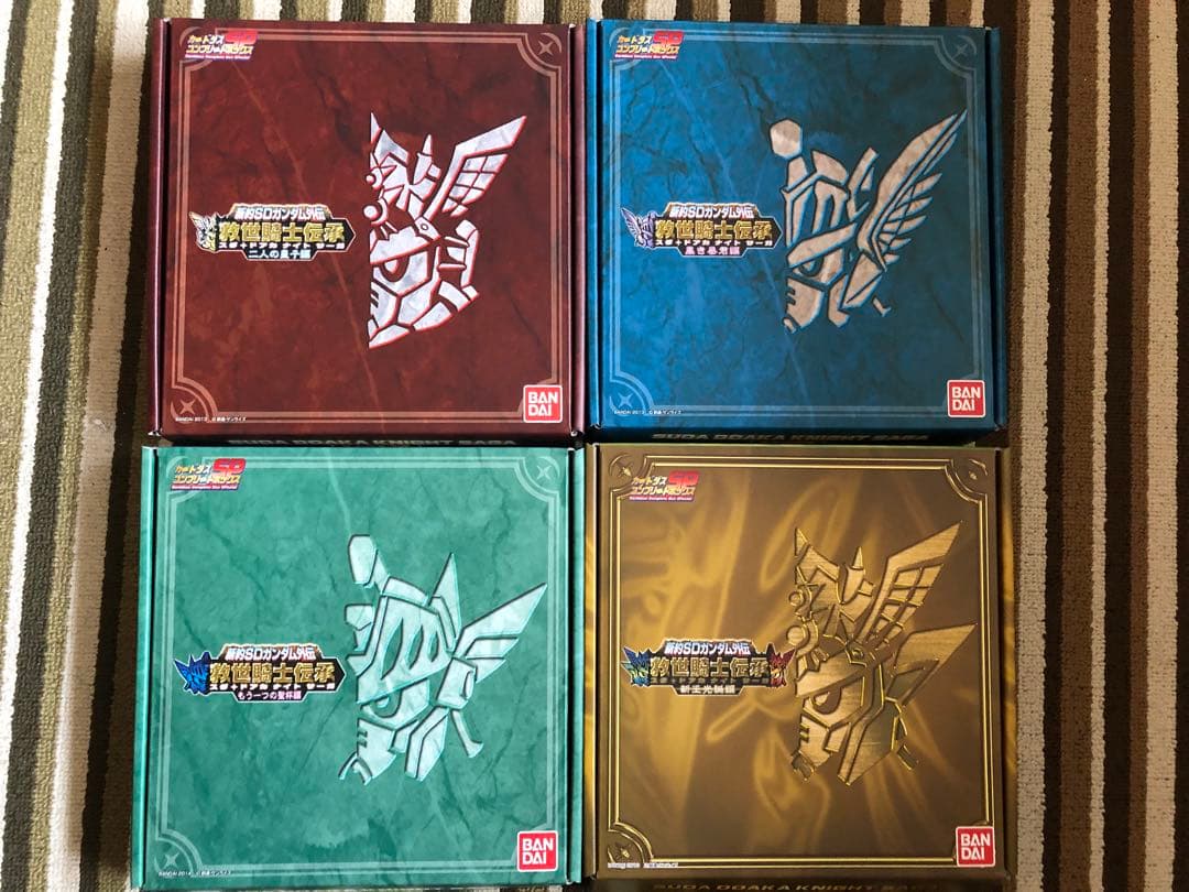 新約SDガンダム外伝　救世騎士伝承シリーズセット